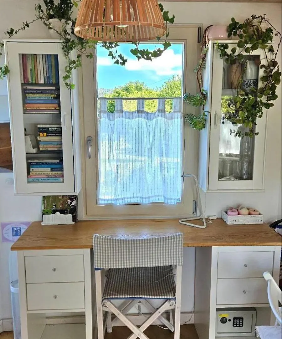 Сasa de vacaciones Artizar Gunea yurta con jardín Mungia España