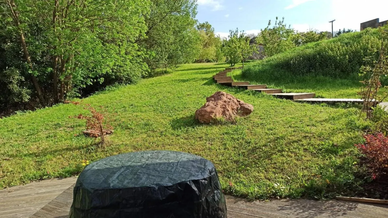 Сasa de vacaciones Artizar Gunea yurta con jardín Mungia