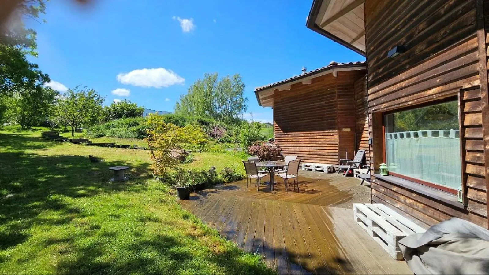 Artizar Gunea yurta con jardín Mungia Сasa de vacaciones